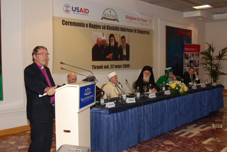 Gjergj Kastrioti Foundation archive: preaching photo