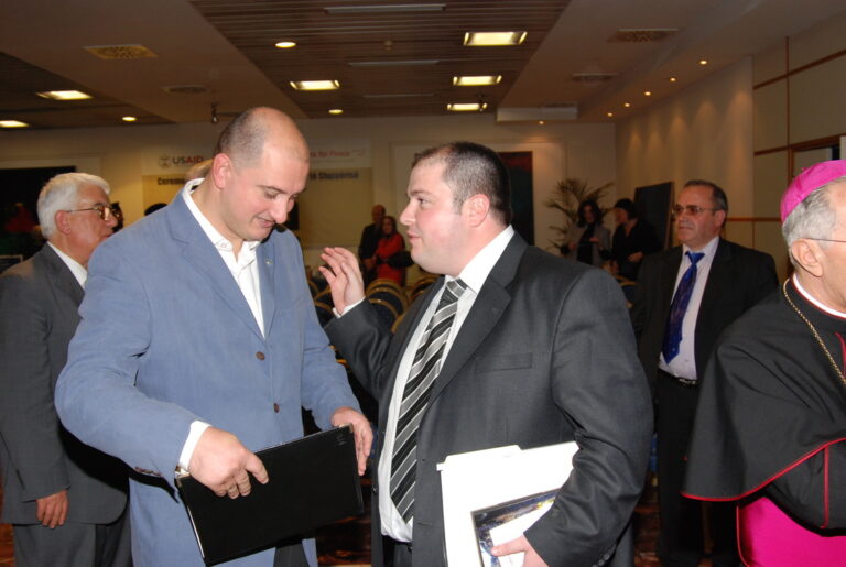 Gjergj Kastrioti Foundation archive: preaching photo