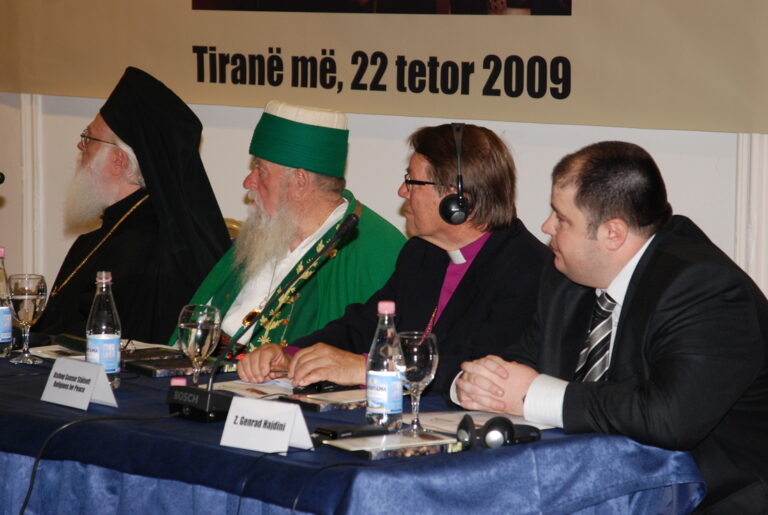 Gjergj Kastrioti Foundation archive: preaching photo