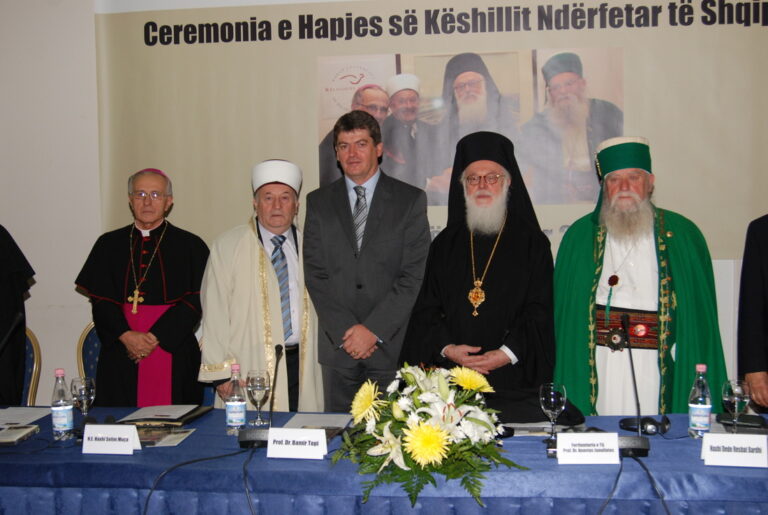 Gjergj Kastrioti Foundation archive: preaching photo