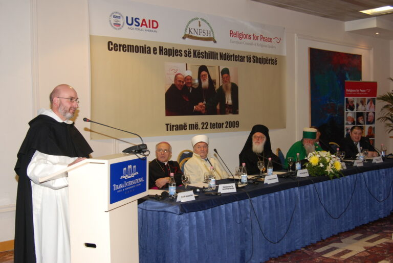 Gjergj Kastrioti Foundation archive: preaching photo